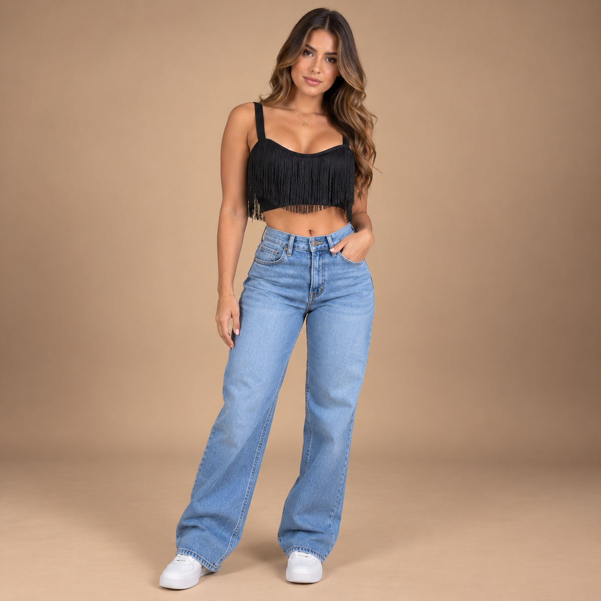 Crop Top Flecos